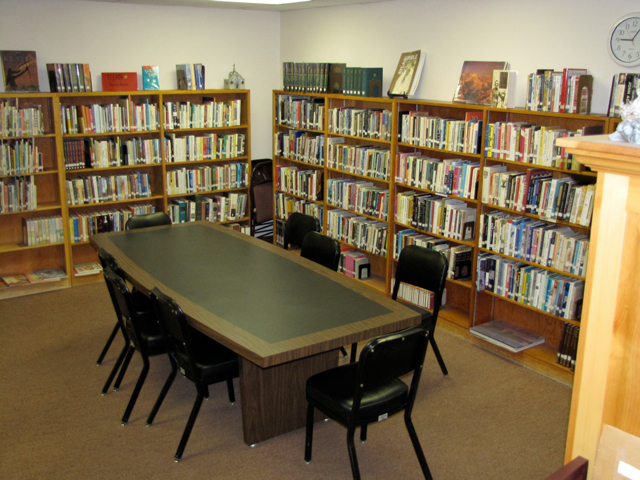 Mason Memorial Library - Church library at Casas Adobes