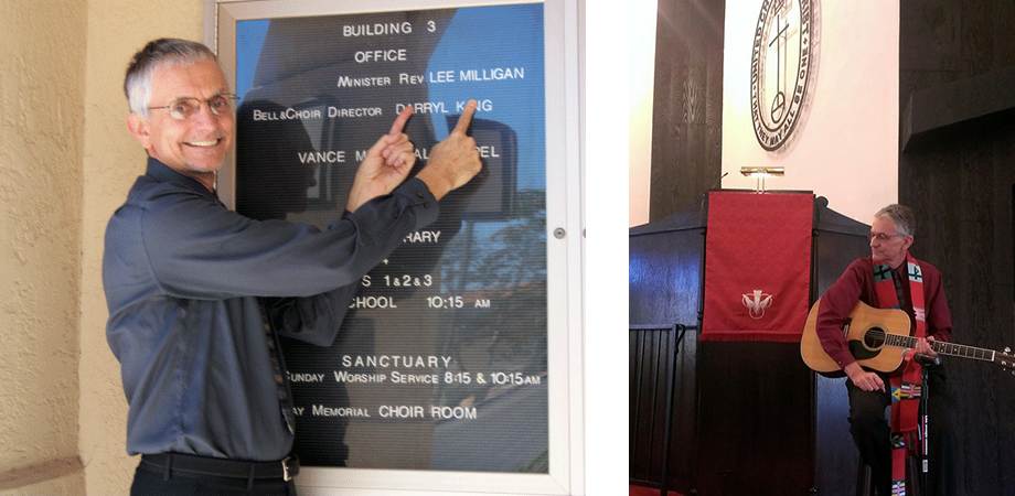 Pastor Lee Milligan, UCC in Tucson
